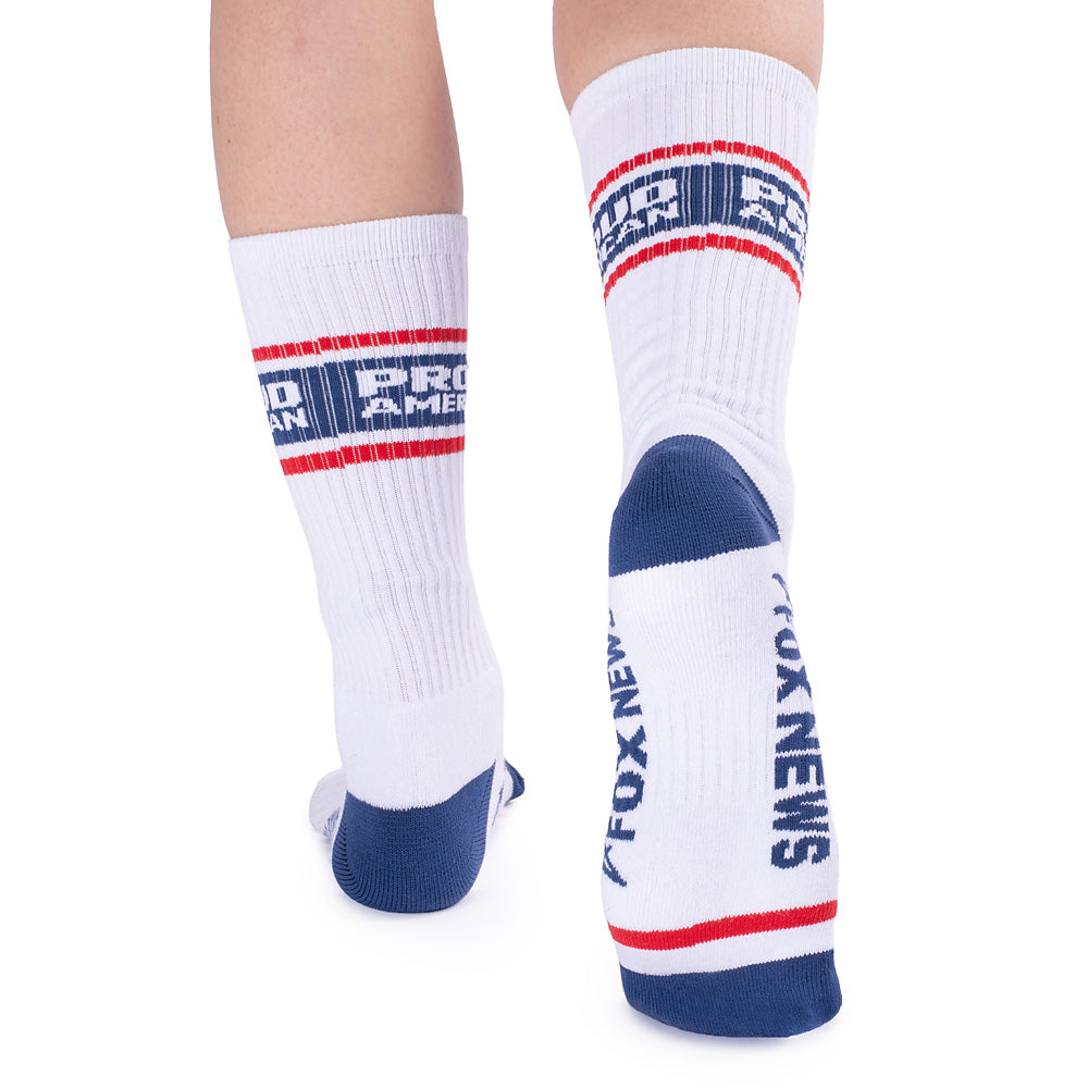 FOX News Proud American Athletic Socks