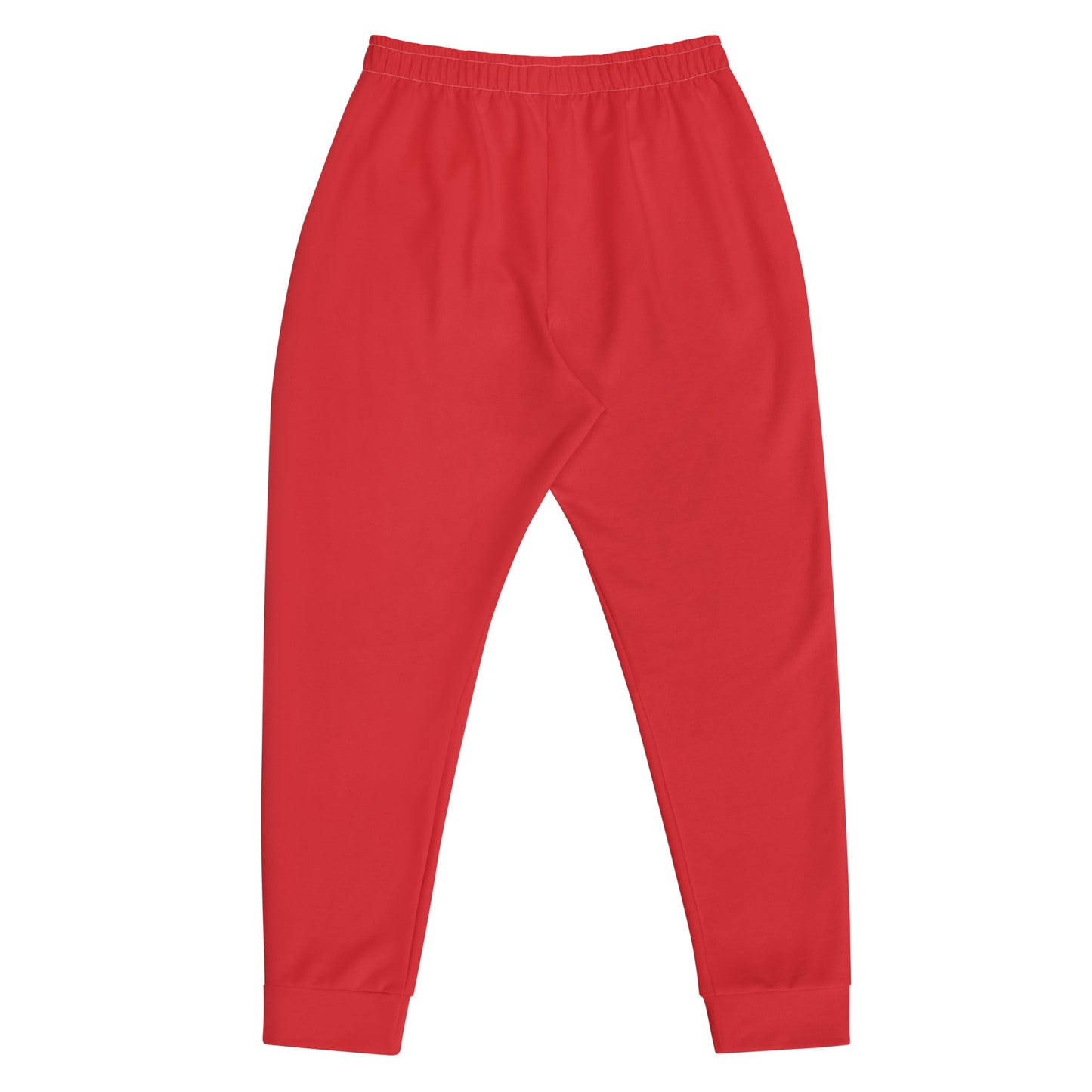 Close-up of the FOX News logo and America is Watching graphic printed clearly on the leg of the red joggers.