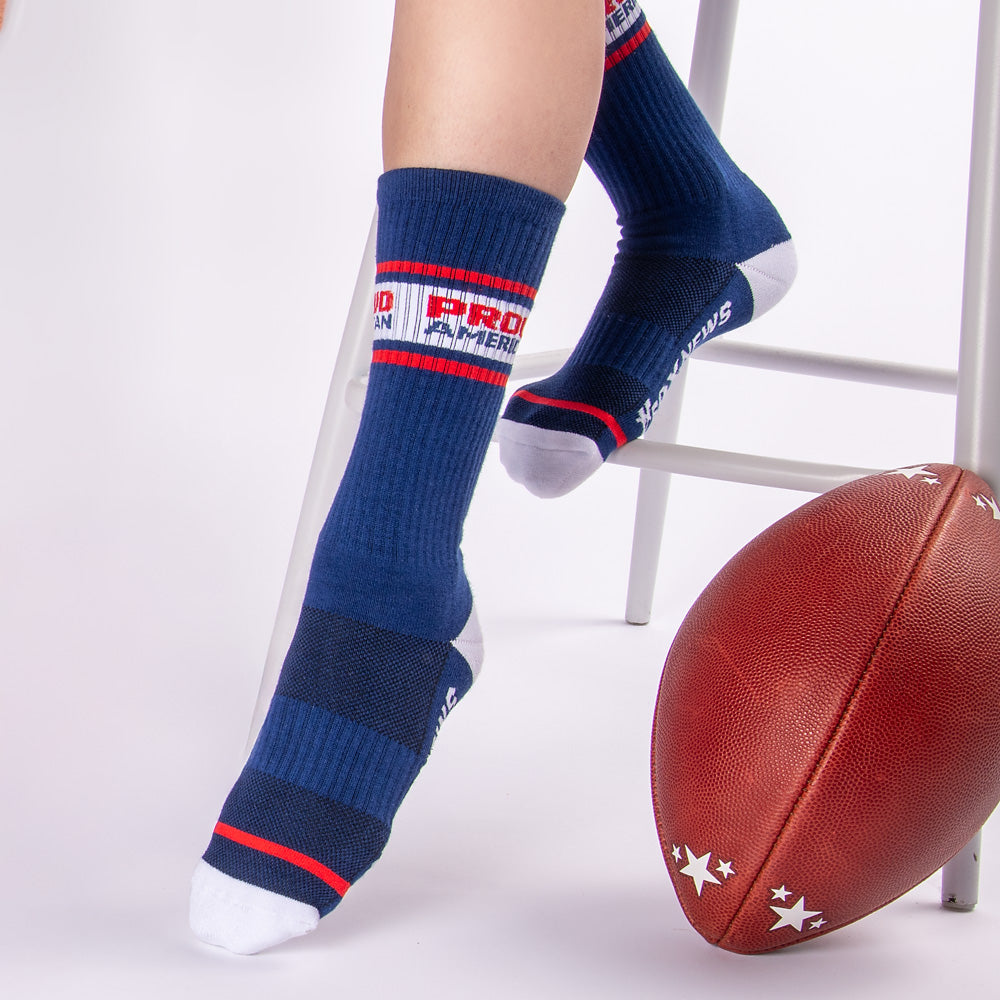 FOX News Proud American Athletic Socks