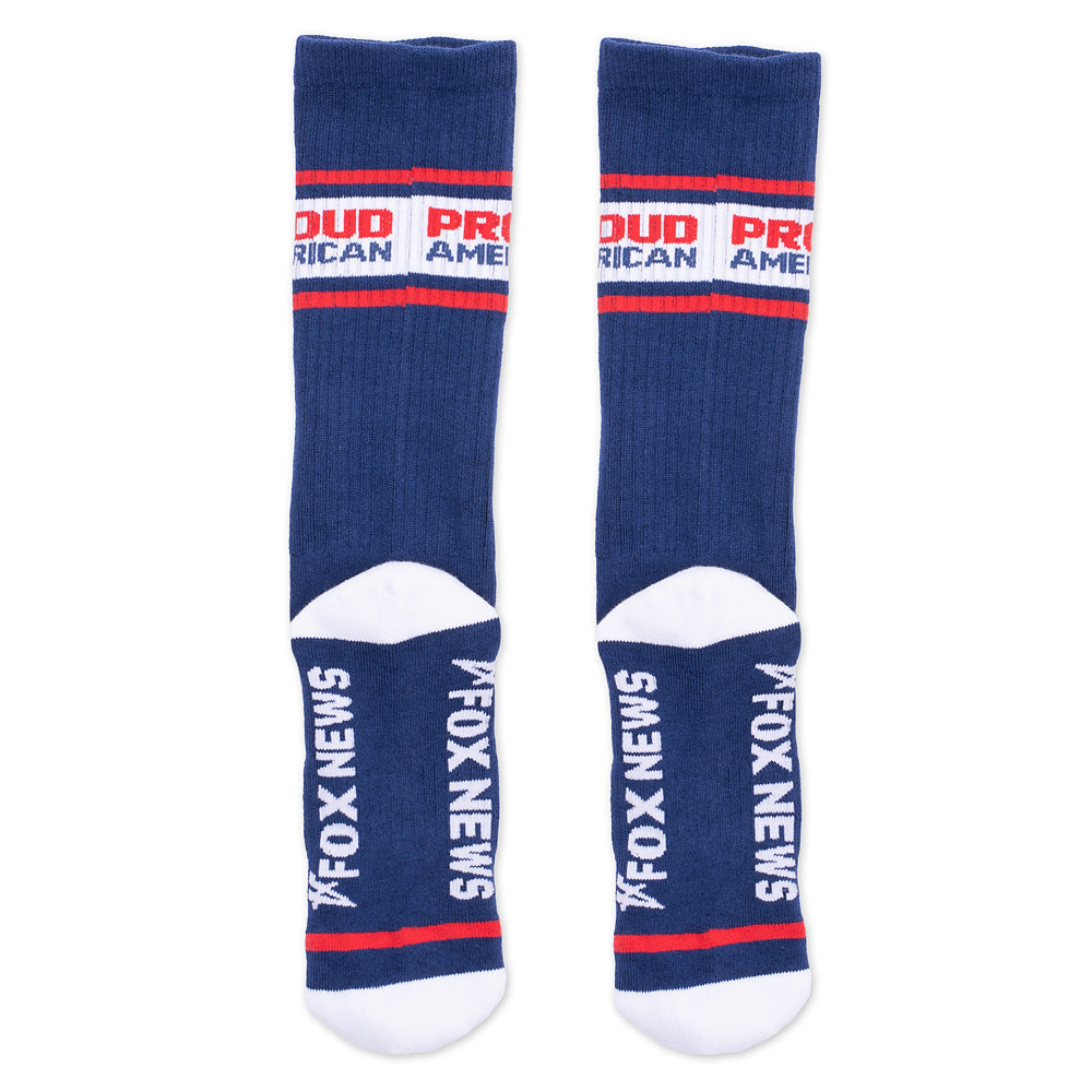 FOX News Proud American Athletic Socks