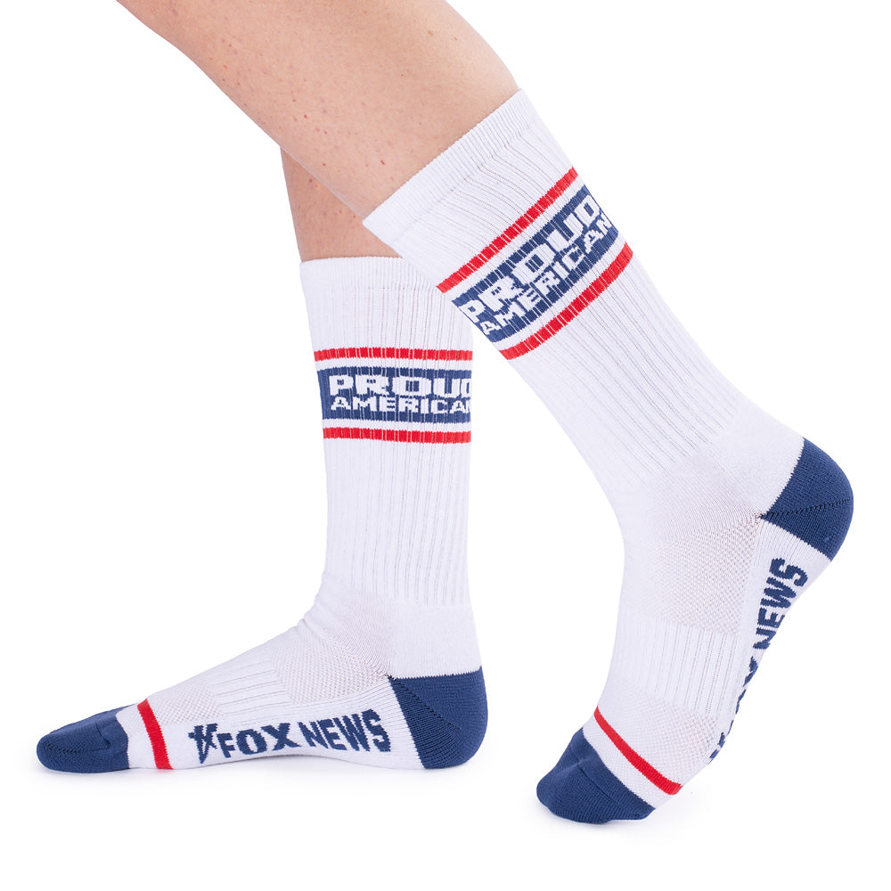 FOX News Proud American Athletic Socks