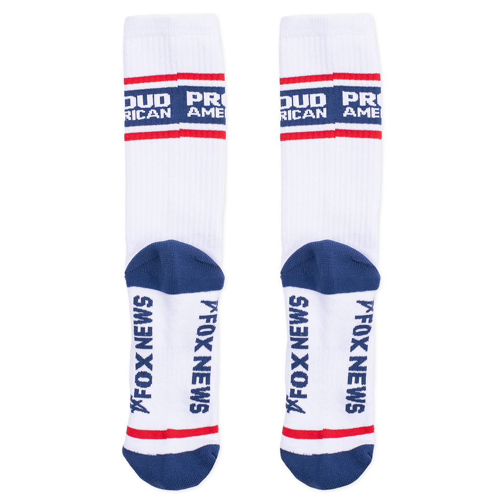 FOX News Proud American Athletic Socks