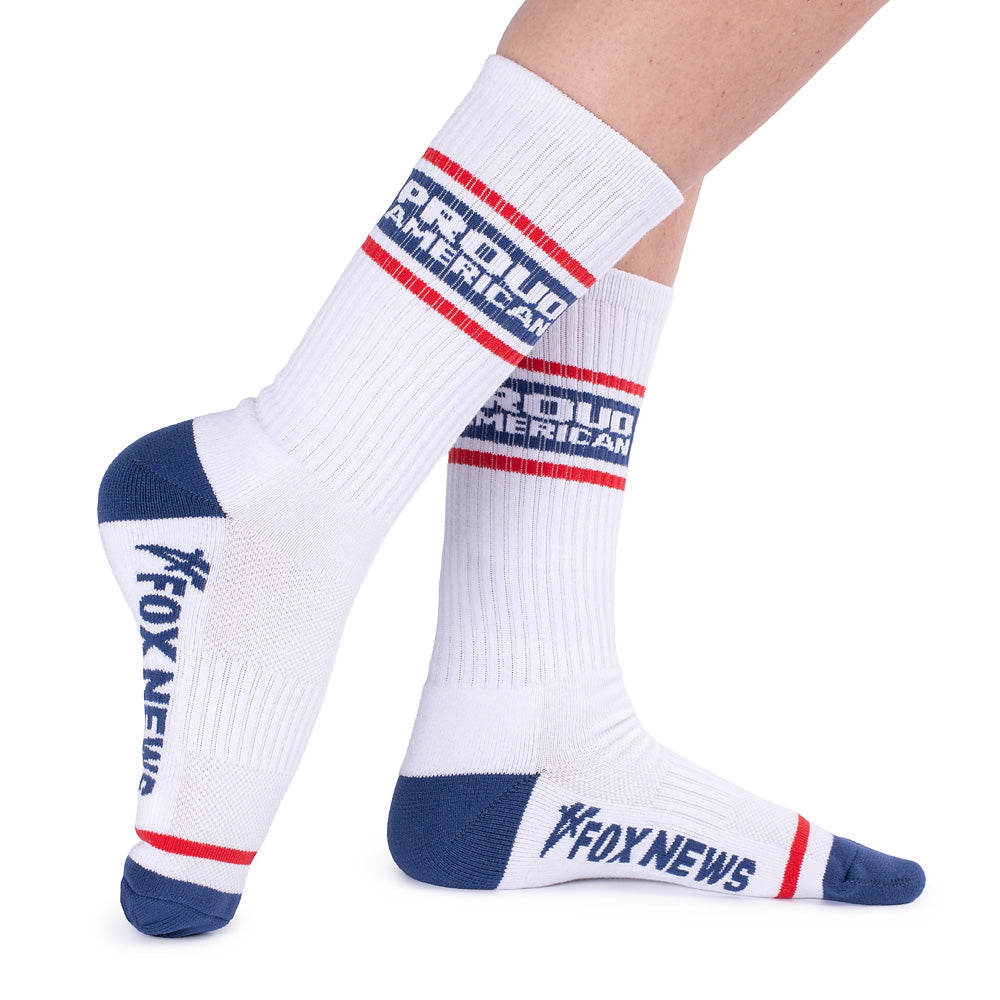 FOX News Proud American Athletic Socks