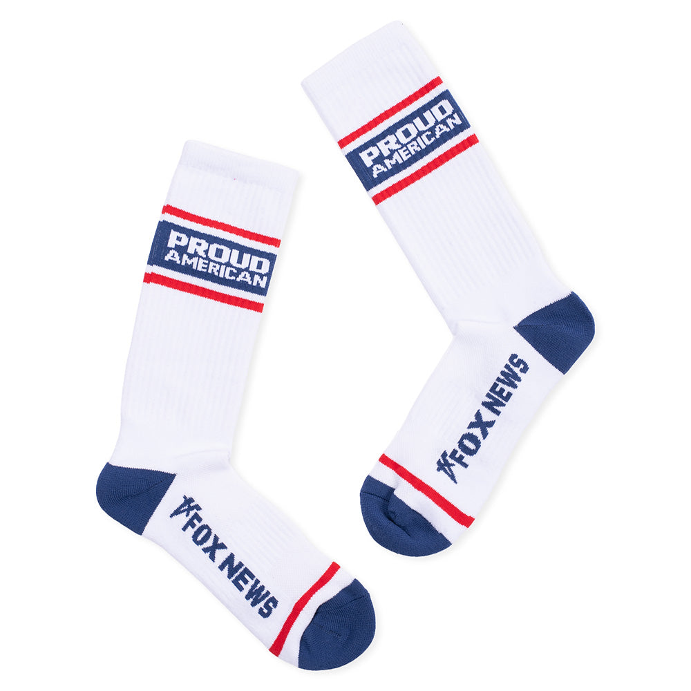 FOX News Proud American Athletic Socks