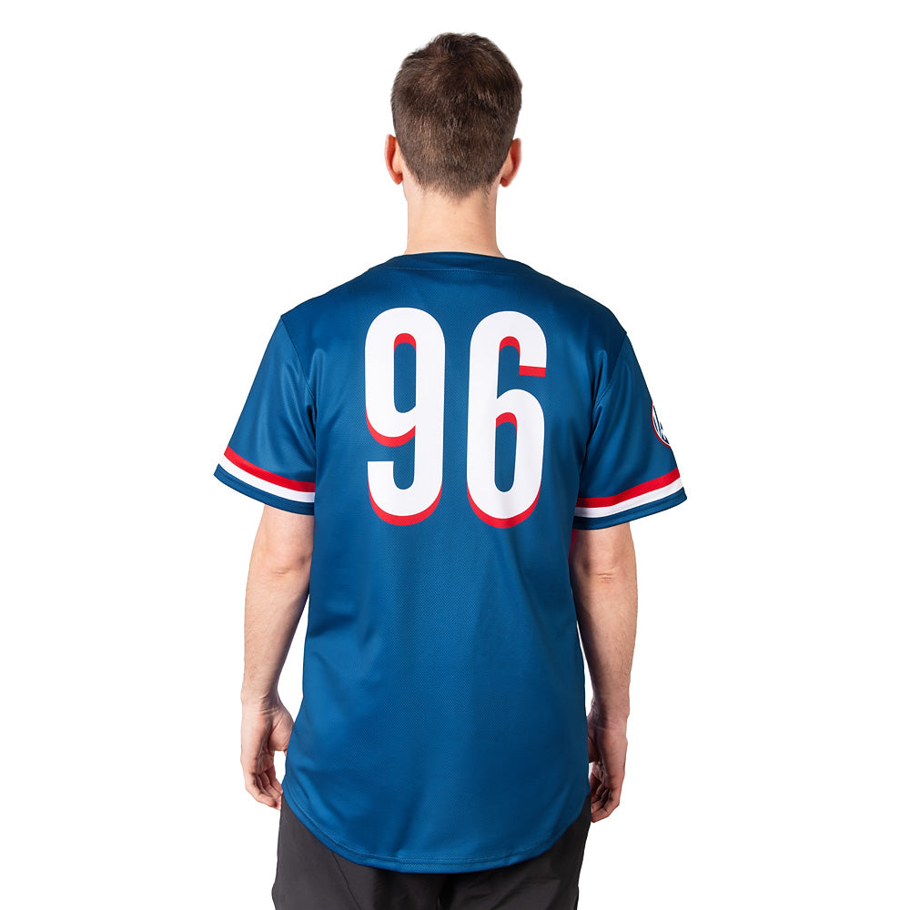 The FOX News logo presented clearly on the athletic-style jersey fabric.