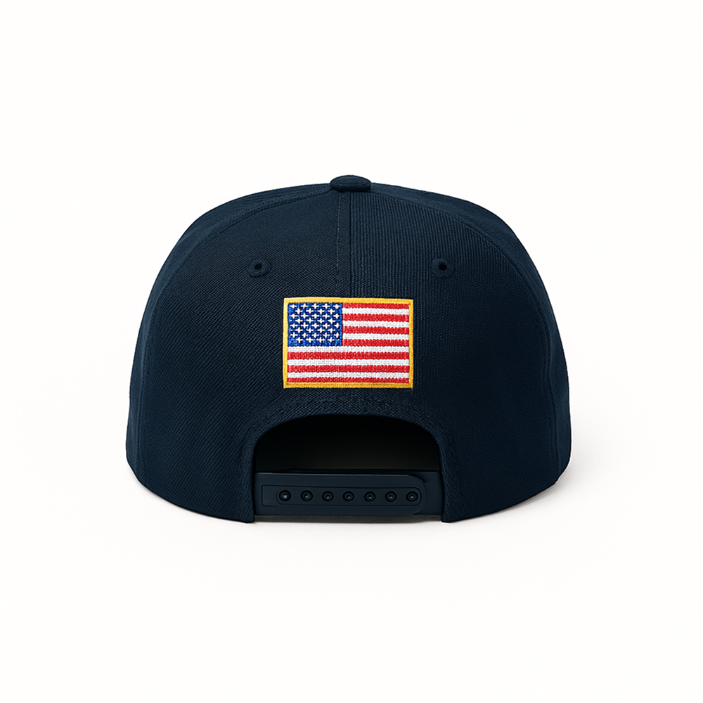 The FOX News Hannity HANG hat shown from the side, highlighting the classic baseball cap silhouette and adjustable strap.