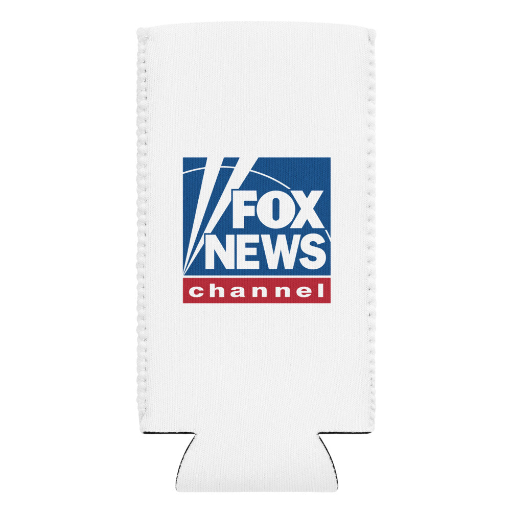 A neatly organized American kitchen counter setting with the FOX News can cooler ready for everyday use.