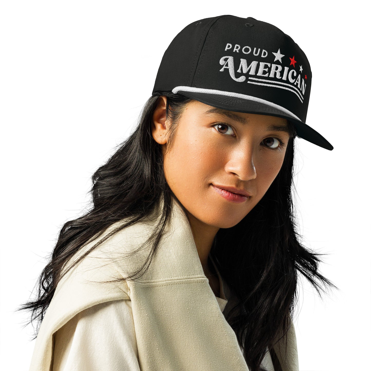 The FOX News logo presented cleanly on the side of the embroidered headwear.