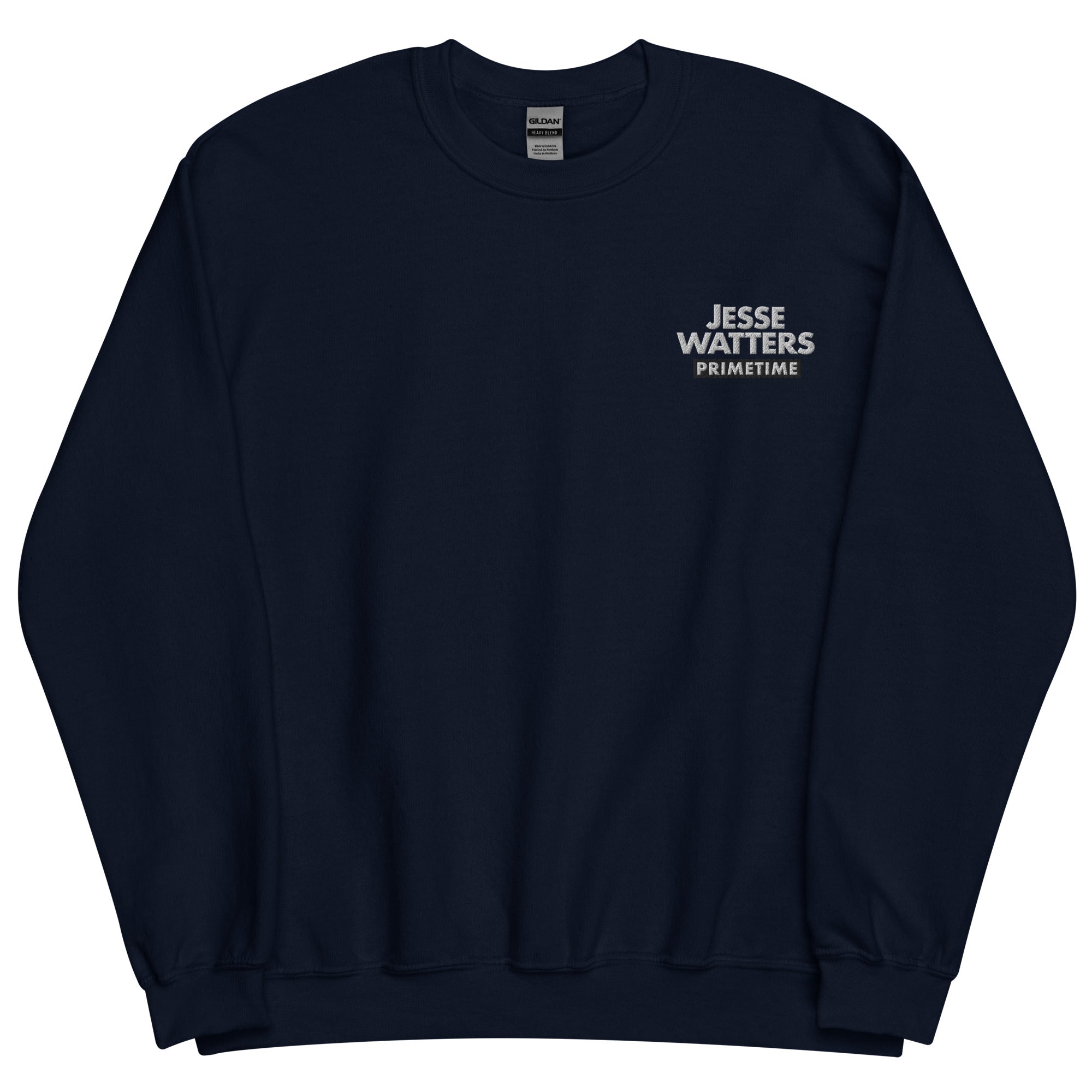 Jesse Watters Primetime Embroidered Logo Crewneck