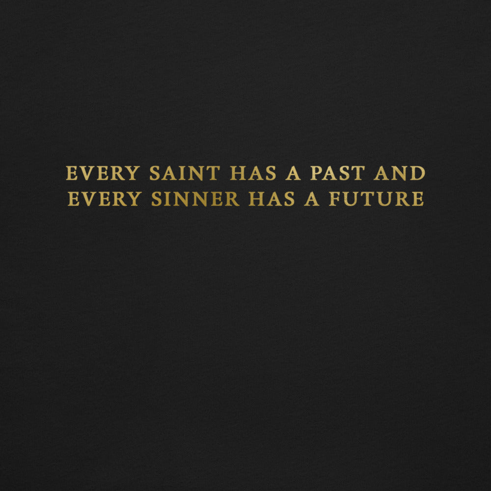 A studio product shot of the FOX Nation The Saints T-Shirt front view.
