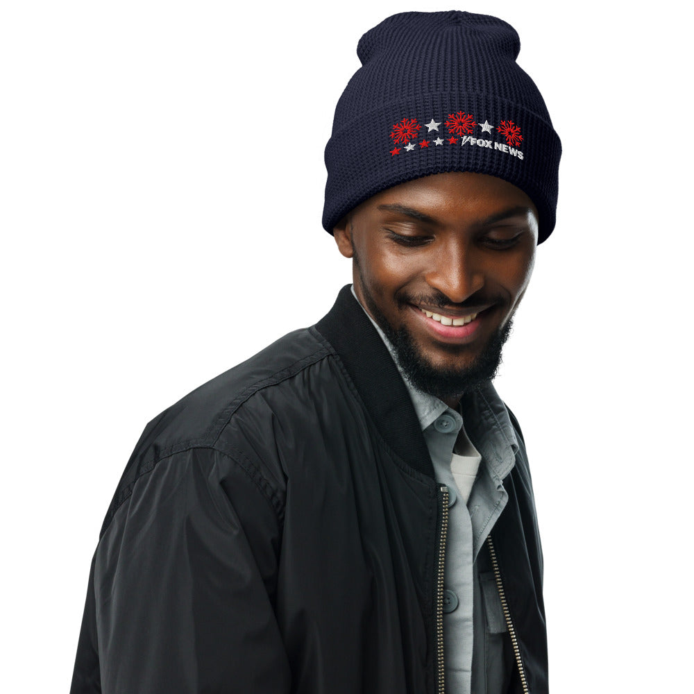 FOX News Holiday Snowflakes Beanie