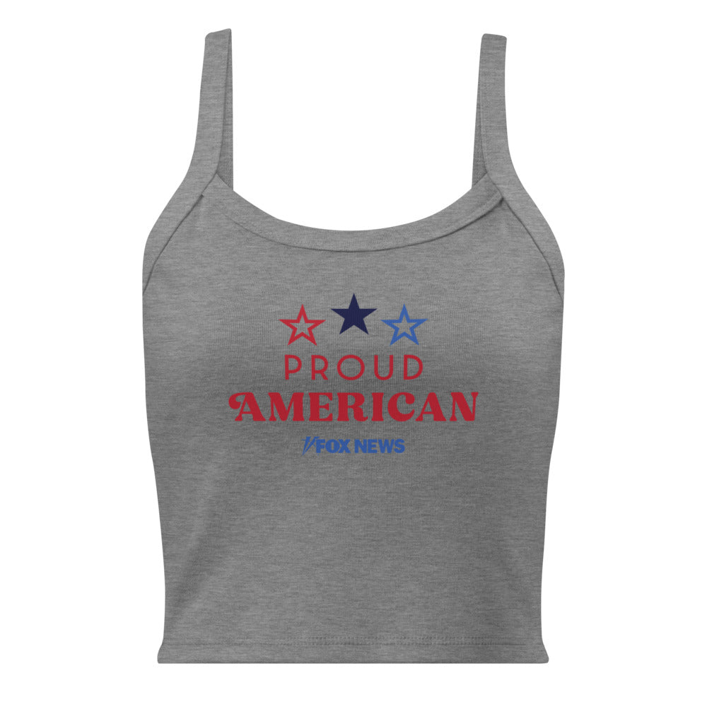 FOX News Proud American Women's Micro-Rib Tank Top
