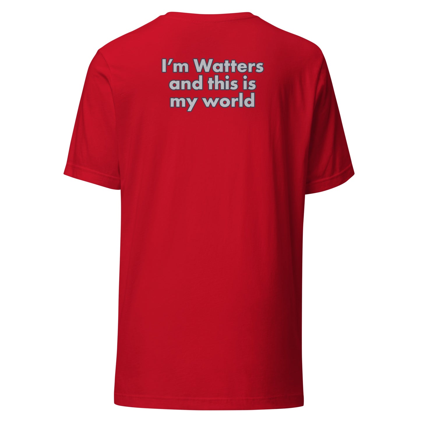 Studio shot of the Jesse Watters Primetime Logo T-Shirt in Navy against a neutral background.